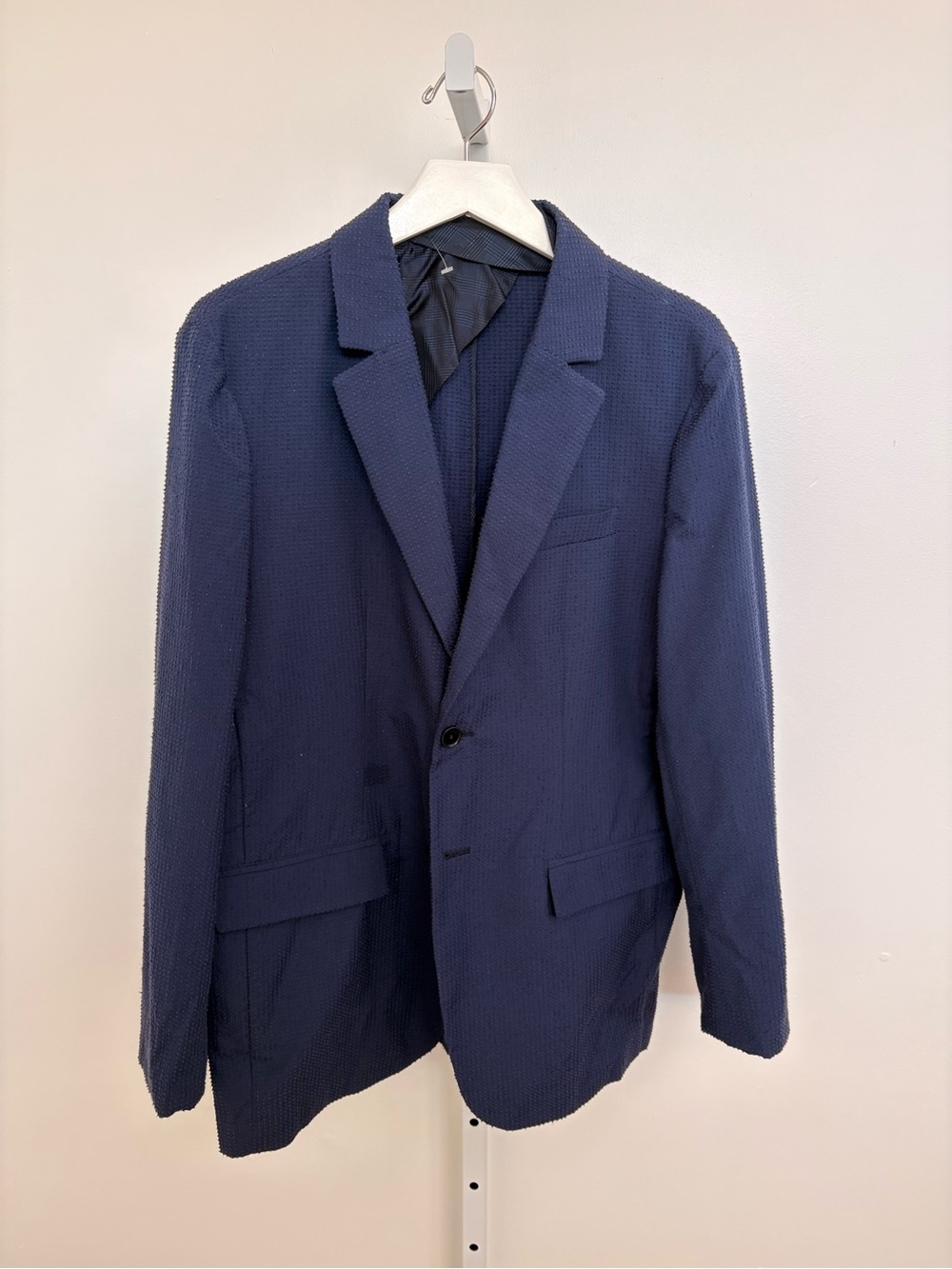 Robert Graham Navy Textured Men's Sport Coat